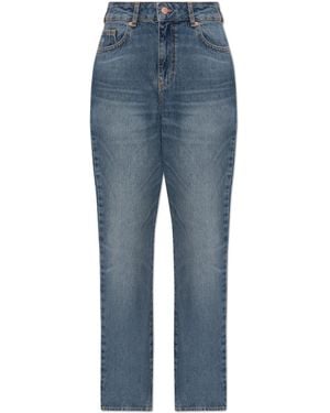 Emporio Armani Straight-Leg Jeans - Blue