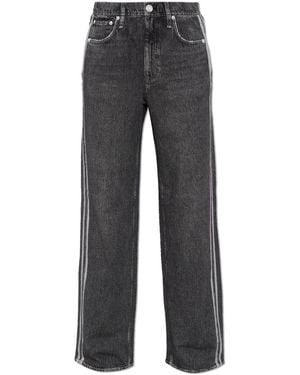 Rag & Bone Straight-Leg Pants - Black