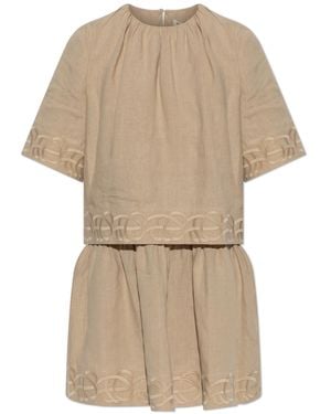 By Malene Birger Dress 'Jania' - Natural
