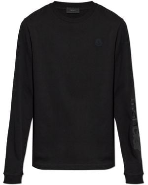 Moncler Long Sleeve T-Shirt - Black