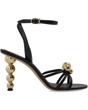 Ferragamo Heeled Sandals "Karina" - White