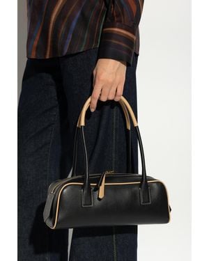 Paul Smith Leather Shoulder Bag - Black