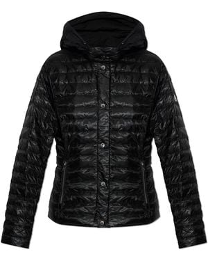 Moose Knuckles Puffer Jacket With Detachable Hood - Black