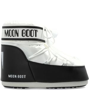 Moon Boot 'Icon Low Nylon' Snow Boots - White