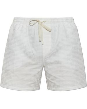 Balmain Swim Shorts - White