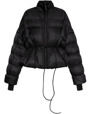 Rick Owens Down Jacket 'Sail' - Black
