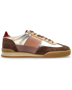 Paul Smith Sports Shoes Made Of Combined Materials - Brown
