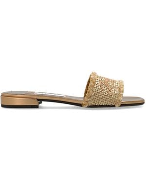 Jimmy Choo 'Joa' Slides - White