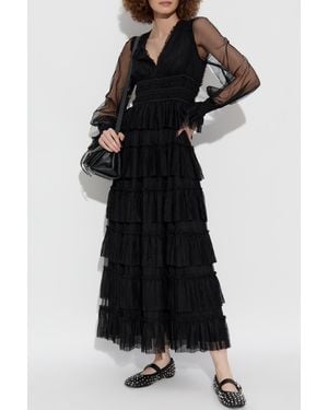 AllSaints Tulle Dress 'Xantara' - Black