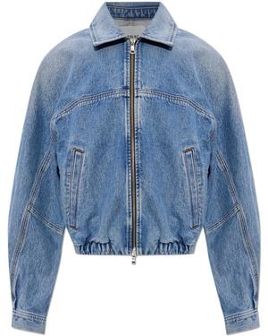 Agolde 'Dixon Cocoon' Denim Jacket - Blue