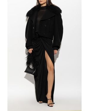 Blumarine Fur Jacket - Black