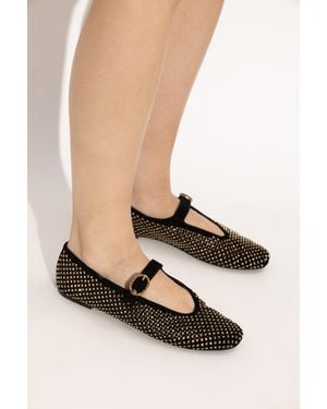 Kurt Geiger 'Mayfair' Ballerinas - Black