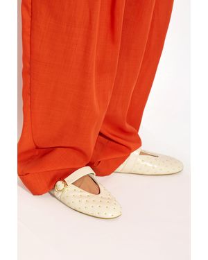 Ferragamo Ballet Flats 'Nena' - Orange