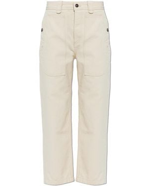 Isabel Marant 'Ermina' Jeans - White