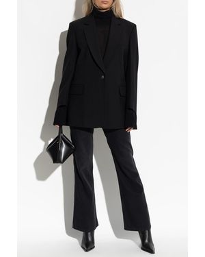 Rag & Bone Blazer With Open Lapels - Black
