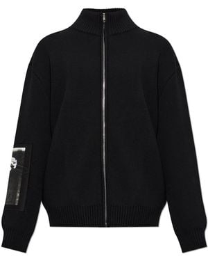Balenciaga Wool Cardigan - Black