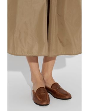 Max Mara Mito Flip-Flops - Natural