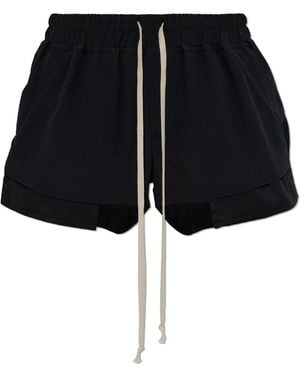 Rick Owens Shorts With Pockets - Black