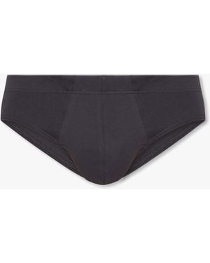 Hanro Cotton Briefs - Black