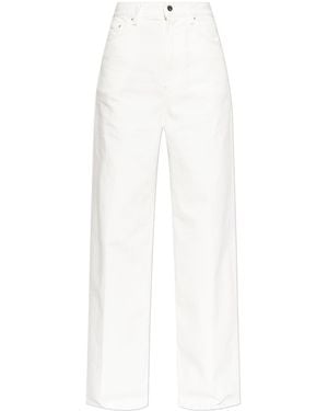 TOTEME Wide-Leg Jeans - White
