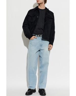 Rag & Bone T-Shirt With Embroidered Logo - Black
