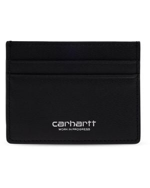 Carhartt Card Holder With Logo - Black