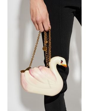 Chloé 'Tropicus Swan Minaudière' Clutch - Black