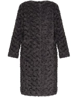 Munthe 'Vaina' Coat With Pockets - Black