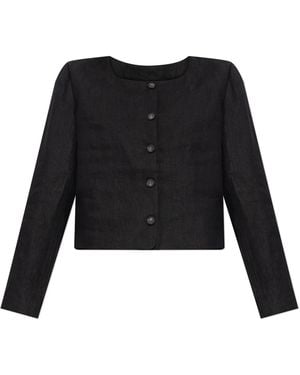 Posse Linen Jacket "Emma" - Black