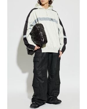 Balenciaga Jacket With Logo - Black