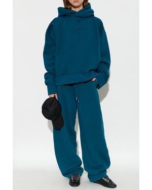 DSquared² Straight-Leg Sweatpants - Blue