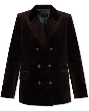 Zadig & Voltaire Velvet Blazer "Vaska" - Black