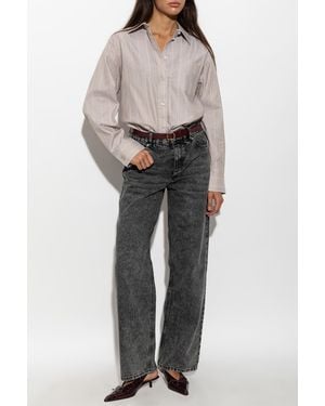 By Malene Birger Cotton Shirt 'Audrey' - Natural
