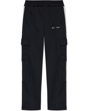 Palm Angels Cargo Pants - Black