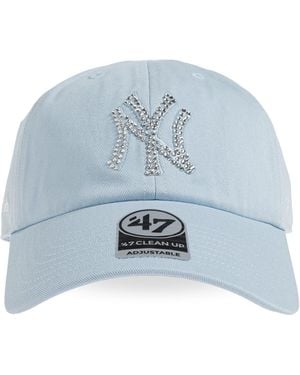 Sporty & Rich Cap With Visor From The '47 & The New York Yankees' Collection - Blue