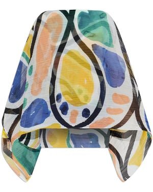 Pleats Please Issey Miyake Pleated Top - Blue