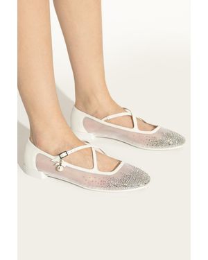 Jimmy Choo Ballet Flats 'Eleri' - Natural