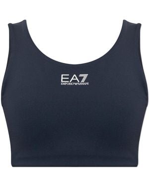 EA7 Short Training Top - Blue