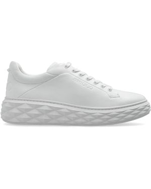 Jimmy Choo Diamond Trainers - White