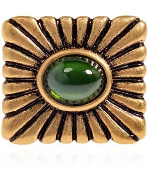 Versace Brass Ring - White