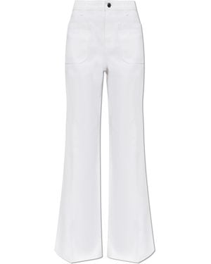 MICHAEL Michael Kors Wide-Leg Jeans - White