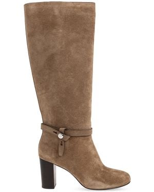 Tory Burch 'Romy' Heeled Boots - Brown