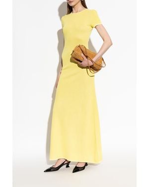 Jacquemus Short-Sleeve Dress - Yellow