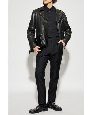 Etro Creased Pants - Black