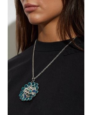 Marni Necklace With Pendant - Black