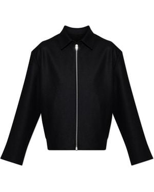 Jil Sander Wool Jacket - Black