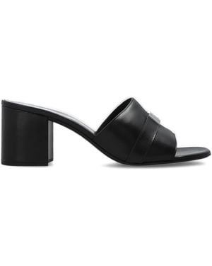 Tory Burch 'Leelee' Heeled Mules - Black