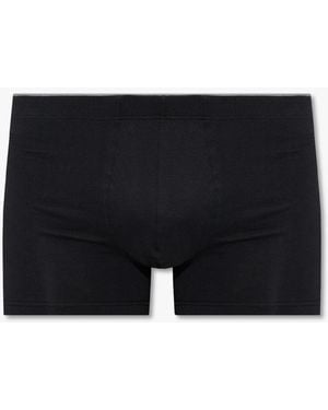 Hanro Cotton Boxers - Black