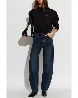 Willy Chavarria Long-Sleeved Bodysuit - Blue