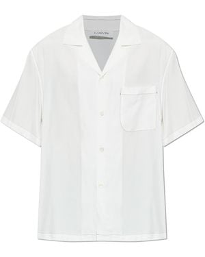 Lanvin Shirt With Print - White